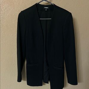 Express Women's Elegant Black Suit Jacket